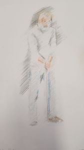 Manu playing golf alike