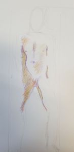 Male Model Frontal Detail