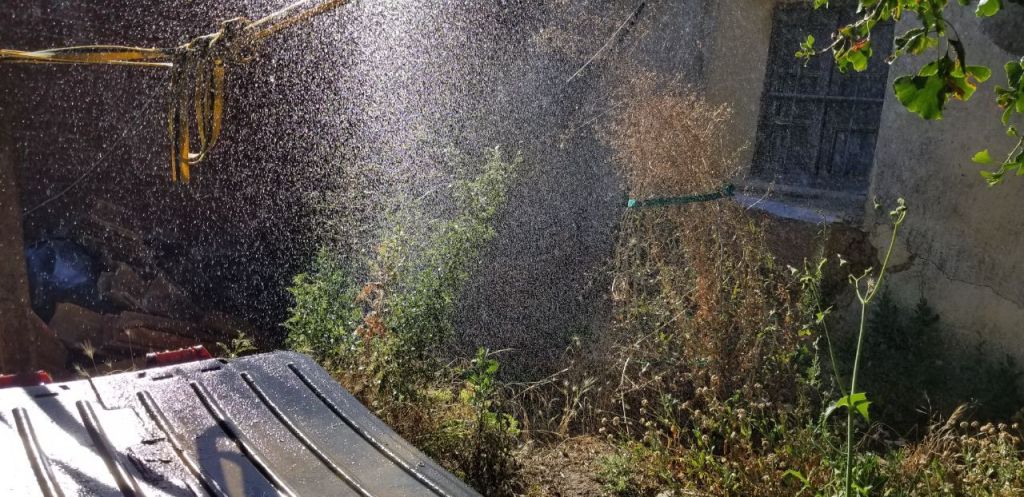 IN THIS PLACE AN ORANGERIE IS GONNA BE BUILT